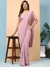 102073 Amoha Ready To Wear Embroidery Designer Saree Wholesalers In Delhi